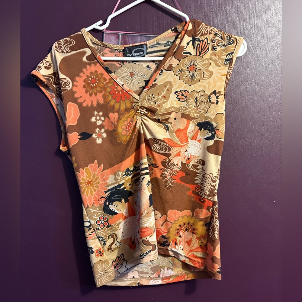 Women's Top featuring japanese design